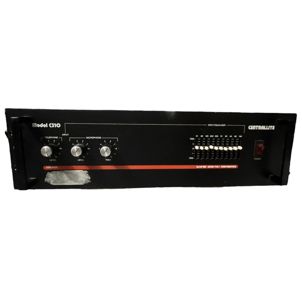Vintage centrallite model c310 amplifier. Untested